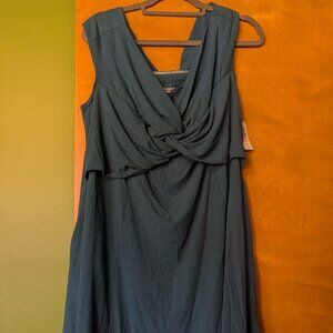 Torrid super soft rib front off the shoulder dress